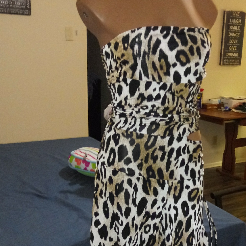 Strapless Pants romper